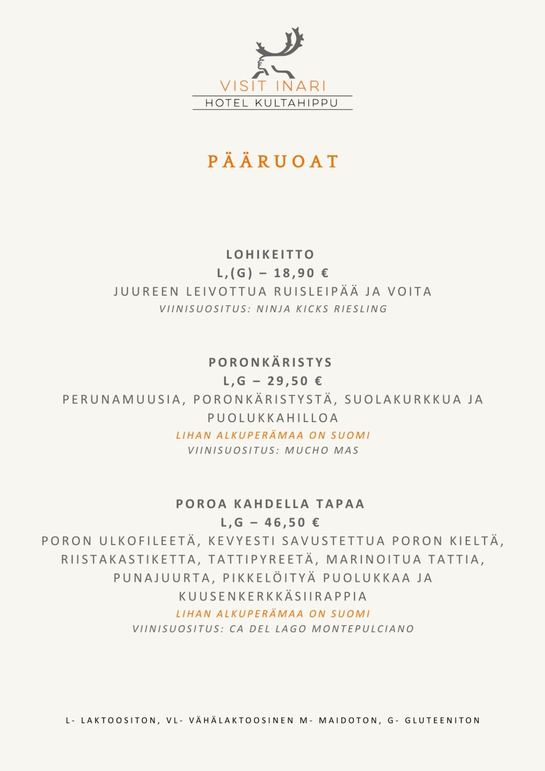 Pääruoat