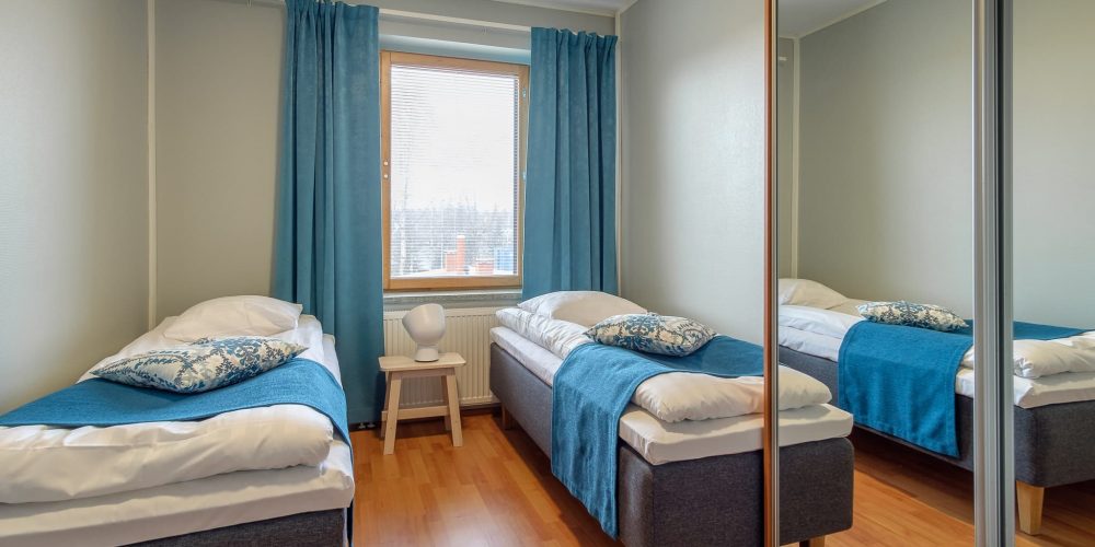 Kahden makuuhuoneen huoneisto 2 - 4